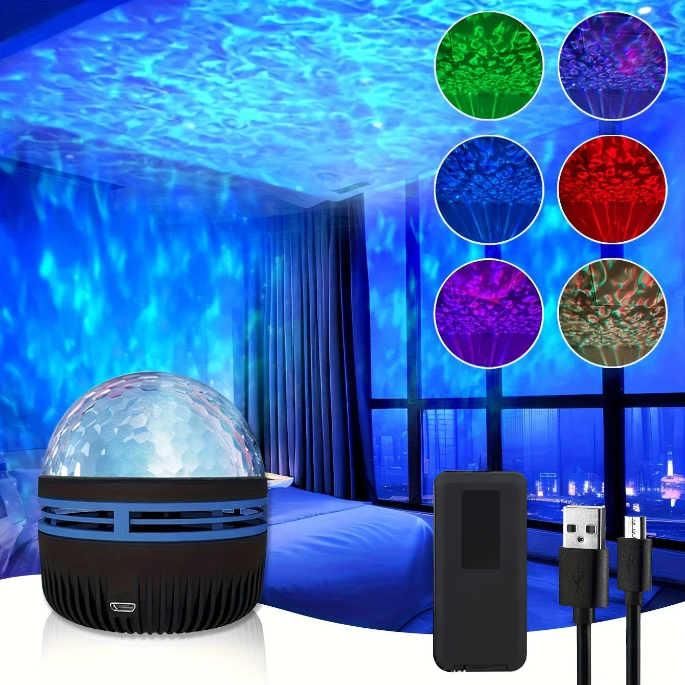Rainbow Glow Room Light