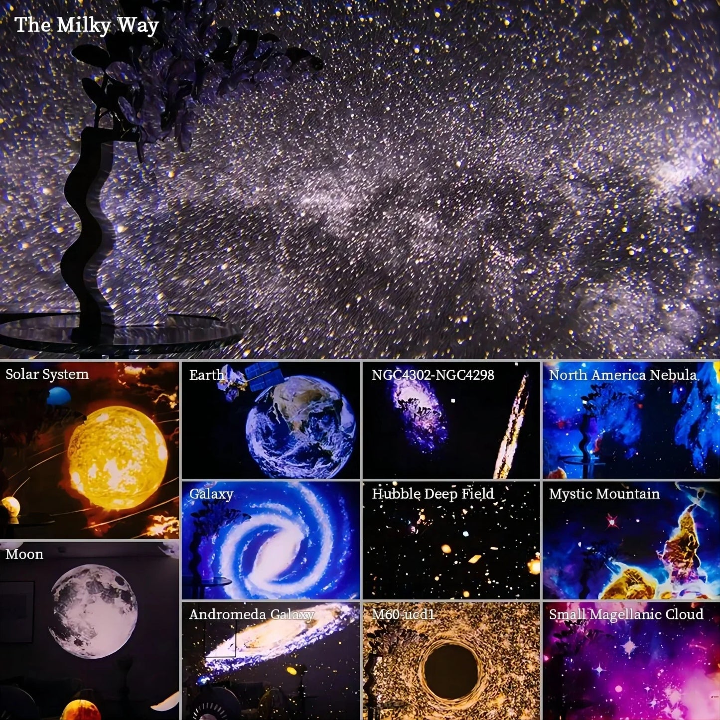 Starry Sky Galaxy Light